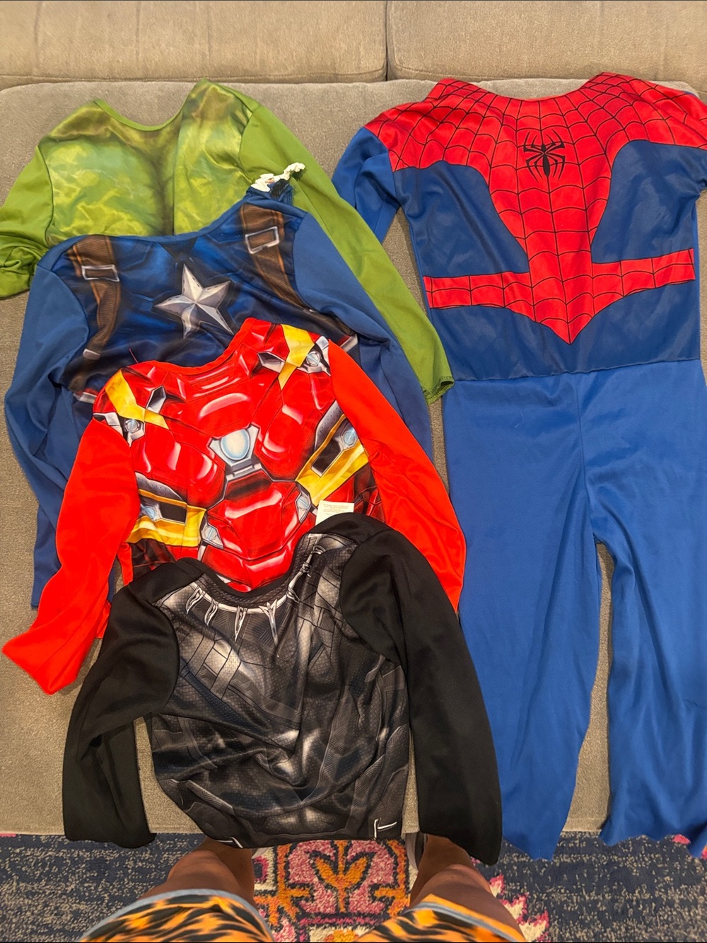 Marvel Kids Superhero Costume Bundle -